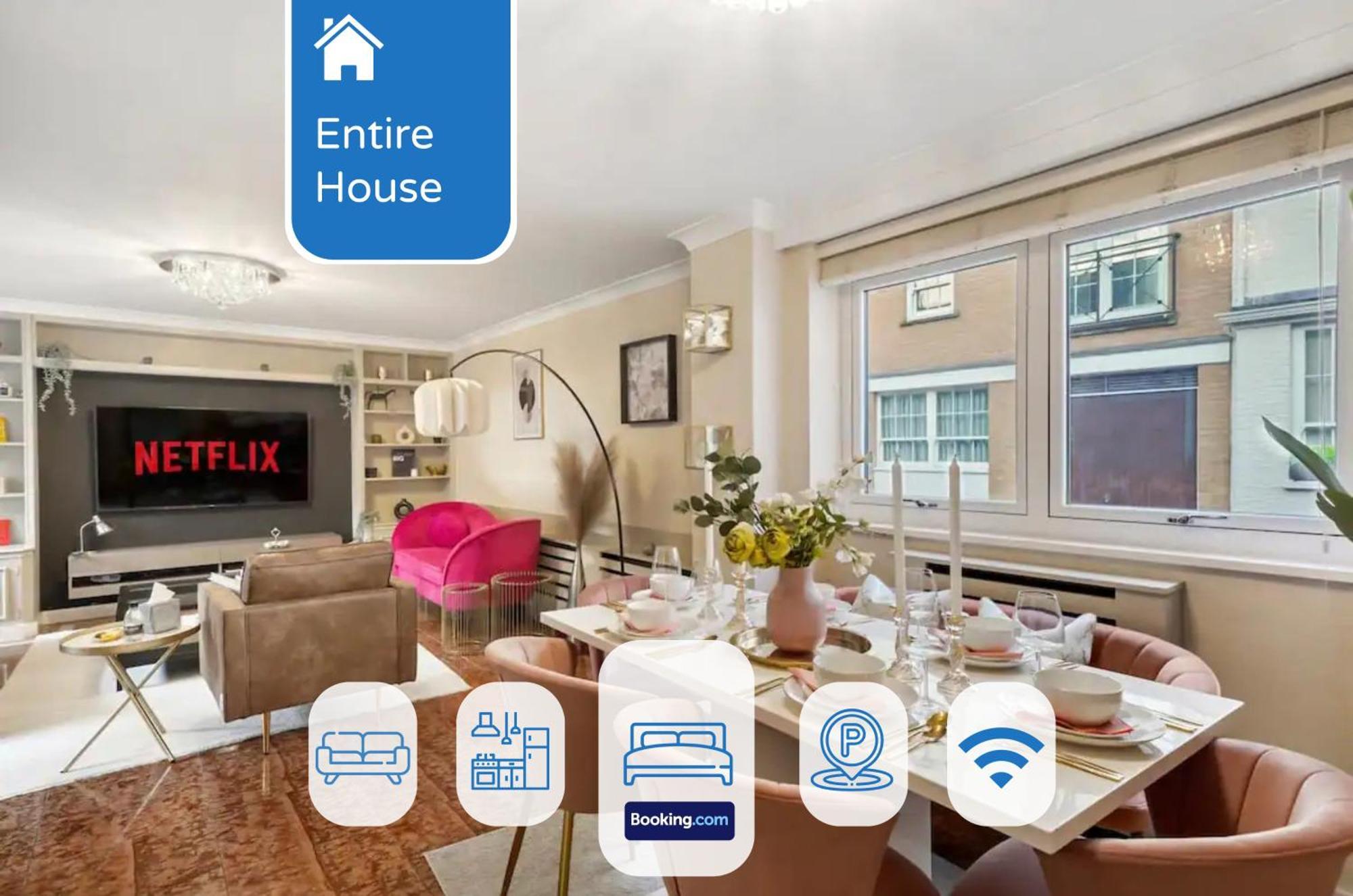 Villa Mews House London With Private Patio & Parking Extérieur photo
